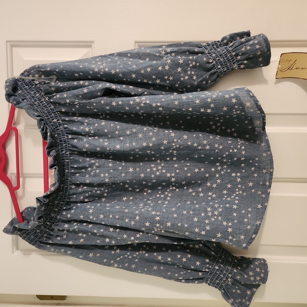 Vintage Havana Off Shoulder Top Stars L